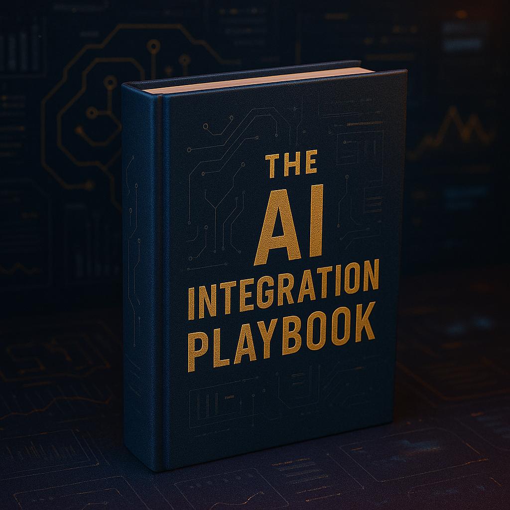 The AI Integration Playbook Ebook Cover
